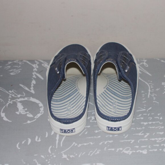 LN LADIES TAOS SLIP ON SNEAKERS - 8 - BLUE DENIM - Picture 4 of 7